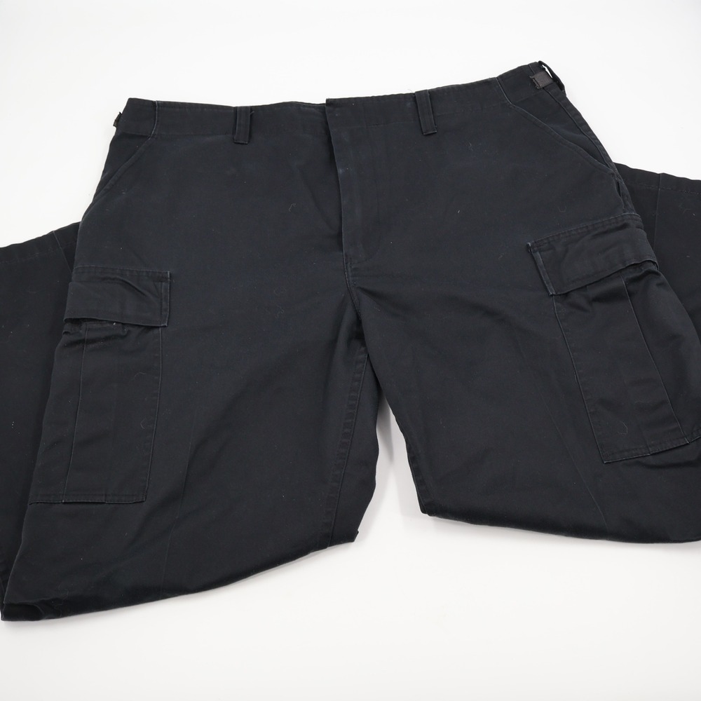 Transcon Tactical Cargo‎ Pants Mens 42 Black Made in USA EMS Military Workwear